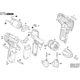Bosch Ladegerät für PSR 10,8 LI und PSR 1080 LI 2609005140