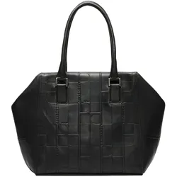 Liebeskind Berlin Kayla Satchel M Monogram Schwarz, schwarz silber