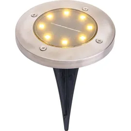 NÄVE LED Solar Erdspieße Kian stahlgrau 6er-Set