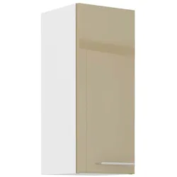 Küche Hängeschrank 30 Lara Cappuccino Hochglanz Küchenzeile Küchenblock