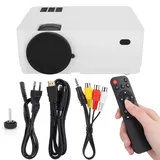 Mini-hd-projektor Für Heimkino, Mediaplayer Mit Eu-stecker, Weiß