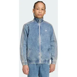 adidas Firebird Jacke Worn Blau Denim 152
