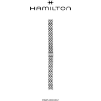 Hamilton Metall Jazzmaster Band-set Edelstahl H695.000.002 - silber