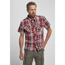 Brandit Textil Roadstar Kurzarmhemd Red 5XL