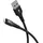 goobay Lightning auf USB-A Supersoftes Textilkabel mit Metallsteckern, 0,5 m 74485