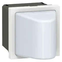 Legrand 078561 Info-Lichtsignal MOSAIC mit Abdeckung Weiß, 12/24 VAC/DC 1