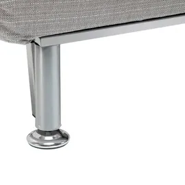 Homcom Klappbarer Schlafsessel, grau Schlafsofa Klappmatratze Faltmatratze Gästebett