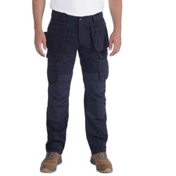 Carhartt® Herren-Arbeitshose Relaxed Fit Mit Multiplen Taschen 103337 - navy - W38/L28
