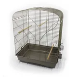 PREMIUM Vogelkäfig Käfig BELLA 71x54x39cm Wellensittich Kanarien Vogelhaus NEU