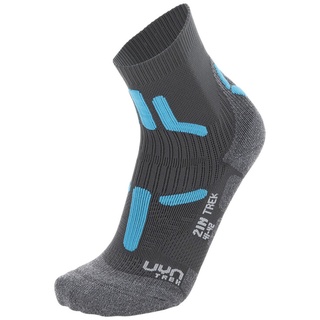 Uyn Trekking 2IN Socks anthracite/turquoise 41/42