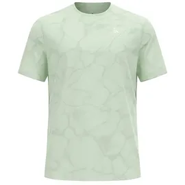 Odlo Zeroweight Engineered Chill-tec Kurzarm-t-shirt - Ambrosia Melange - 2XL