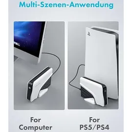 GRAUGEAR G-3501-A-10G 4 TB USB-C/USB-A Weiss