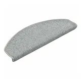 vidaXL Stufenmatten 30 Stk. Hellgrau 65x24x4 cm