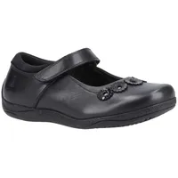 Hush Puppies - Mädchen Schul-Uniform-Schuhe "Christina", Leder FS10944 (33 EU) (Schwarz) - Schwarz - 33