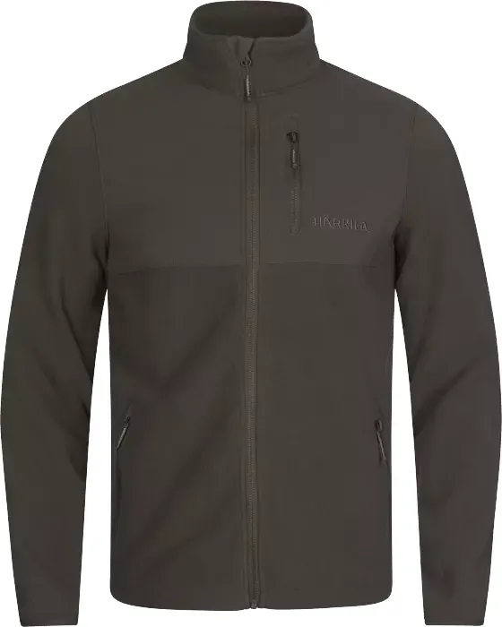 Härkila Herren Fjell Fleecejacke - M - shadow brown