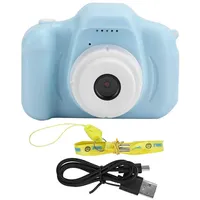Kinderkamera 2,0 Zoll 1080P Selfie-Kinderkamera mit 32-GB-Karte, Wiederaufladbare -Kinderkamera, 3-9 Jahre Alte Kinder (Blau-Primärausgabe)