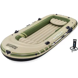 BESTWAY Schlauchboot Komplett-Set VoyagerTM X4 350 x 145 x 49 cm