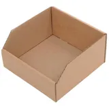 TransPak Regalkasten L200xB200xH100mm braun 1-wellige Pappe