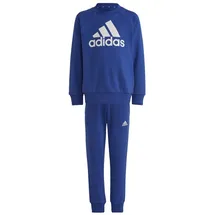adidas Essentials Logo French Terry Jogginganzug Kinder - blau-104