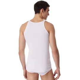 SCHIESSER Unterhemd Classics Feinripp Shirt 0/0 Arm 005120/100, Weiß,