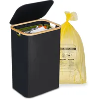 Gelber Sack Ständer 100L, Mülleimer Mit Deckel, Müllsackständer Für Gelbe Säcke,