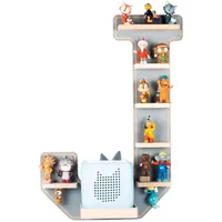 BOARTI Kinderregal Buchstabe J Holz grau