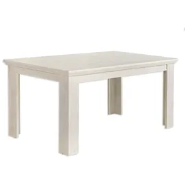 Forte Esstisch ausziehbar, Pinie weiß, B x H x T: 160 x 75 x 90 cm