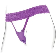 Fantasy For Her Ultimate Butterfly Strap-on“ mit Fernbedienung, lila