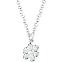 Elli Tier Pfote 925 Sterling Silber silberfarben Damen 
