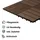 Home Deluxe WPC Bavaro dunkelbraun 30 x 30 x 2,2 cm