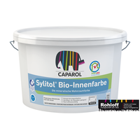 8x 12.5L Caparol Sylitol  Bio-Innenfarbe Schimmelschutzfarbe Wohnraumfarbe weiss