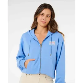 Rip Curl Aloha Reißverschlusspullover Herren Cornflower Blue L