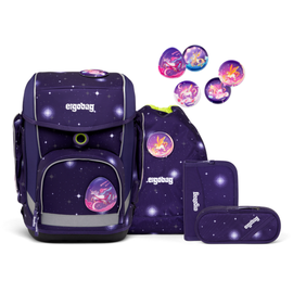 ergobag cubo 5-tlg. Galaxy Glow bärgasus