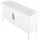 skandica Sideboard 138 x 79 cm Weiß