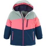 KILLTEC first instinct by killtec Kinder Skijacke Funktionsjacke mit Kapuze und Schneefang FISW 3 MNS SKI JCKT, stahlmint, 86/92, 38914-000
