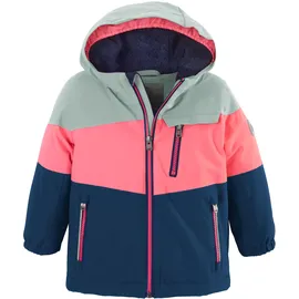 KILLTEC first instinct by killtec Kinder Skijacke Funktionsjacke mit Kapuze und Schneefang FISW 3 MNS SKI JCKT, stahlmint, 86/92, 38914-000
