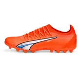 Puma Ultra Ultimate MG Fußballschuhe 01 ultra orange/white/blue glimmer 48.5