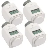 IOIO 4 Stück IOIO HT 2000 Elektronischer Thermostat Heizkörperthermostat spart bis 30% Heizkosten