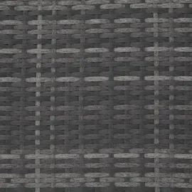 Tectake tectake® Rattan Sitzgruppe, für 6 bis 10 Personen, UV-beständig, zusammenschiebbar, inklusive Schutzhülle