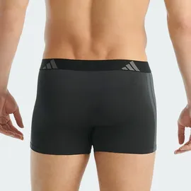 adidas Active Micro Stretch Seamless Boxershorts Schwarz / Grau XL 2er Pack