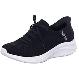 SKECHERS Ultra Flex 3.0 - Brilliant black knit white trim 37