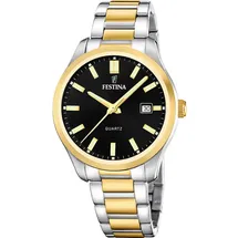 Festina Classic Steel Quarz Edelstahl 42 mm F20738/4