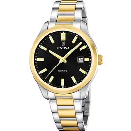 Festina Classic Steel Quarz Edelstahl 42 mm F20738/4