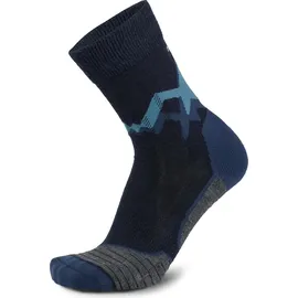 MEINDL MT3.5 Trekking Merino Light Herrensocke 2 Paar Blau 39-41