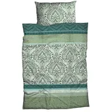 Casatex Bettwäsche Verena 155 x 220 cm Biber Salbei