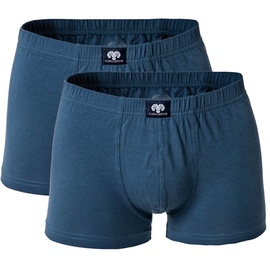 Ceceba Herren Shorts, Vorteilspack - Short Pants, Basic, Baumwolle Stretch, M-8XL, einfarbig Blau 6XL Pack