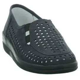 LONGO Komfort Slipper Damen Blau 37