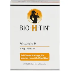 BIO-H-TIN Vitamin H 5 mg für 4 Monate Tabletten 60 St.