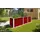 Weka Hochbeet 69 x 69 x 71 cm Dunkelrot