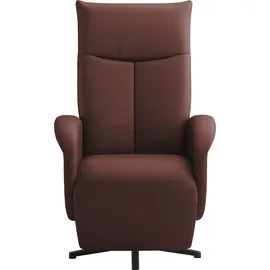 sit&more TV-Sessel Zora Kunstleder 75 x 112 x 82 cm rot mit Aufstehhilfe, 2 Motoren und Akku